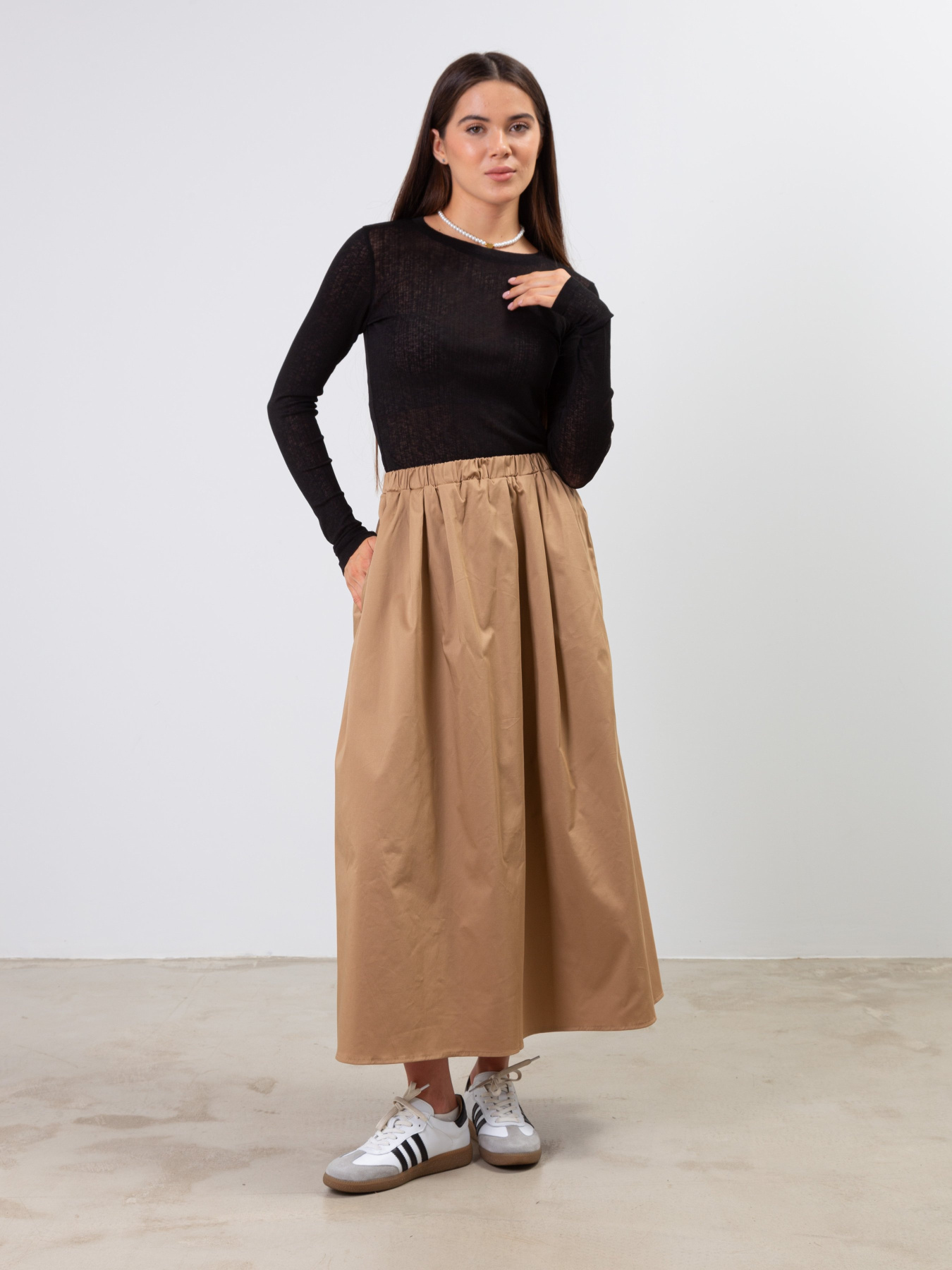 Спідниця міді Famo модель U-340_02 Фото