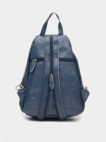 Рюкзак Borsa Leather модель K1162-blue Фото