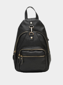Рюкзак Borsa Leather модель K1162-black Фото