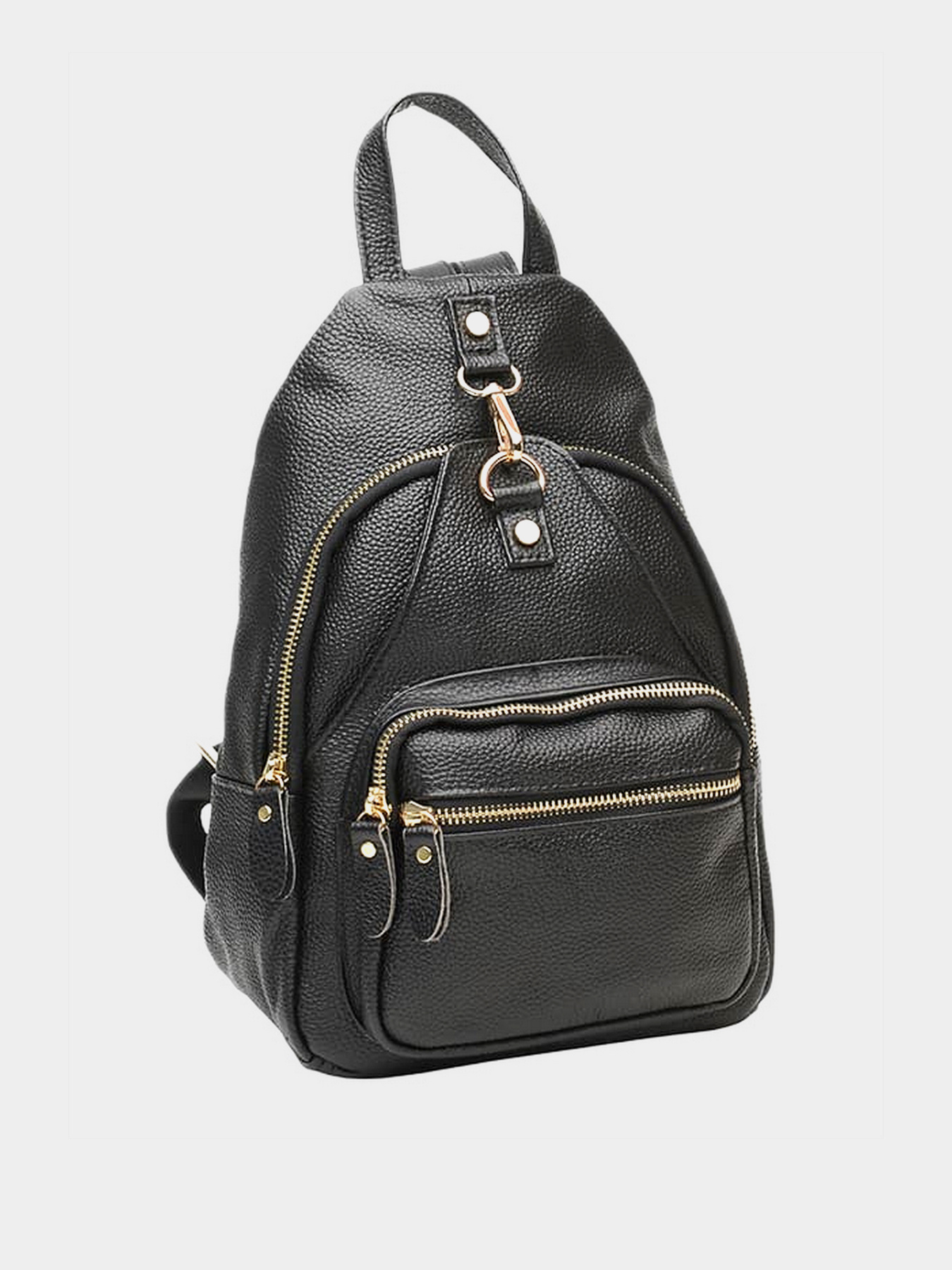 Повсякденний рюкзак Borsa Leather модель K1162-black Фото