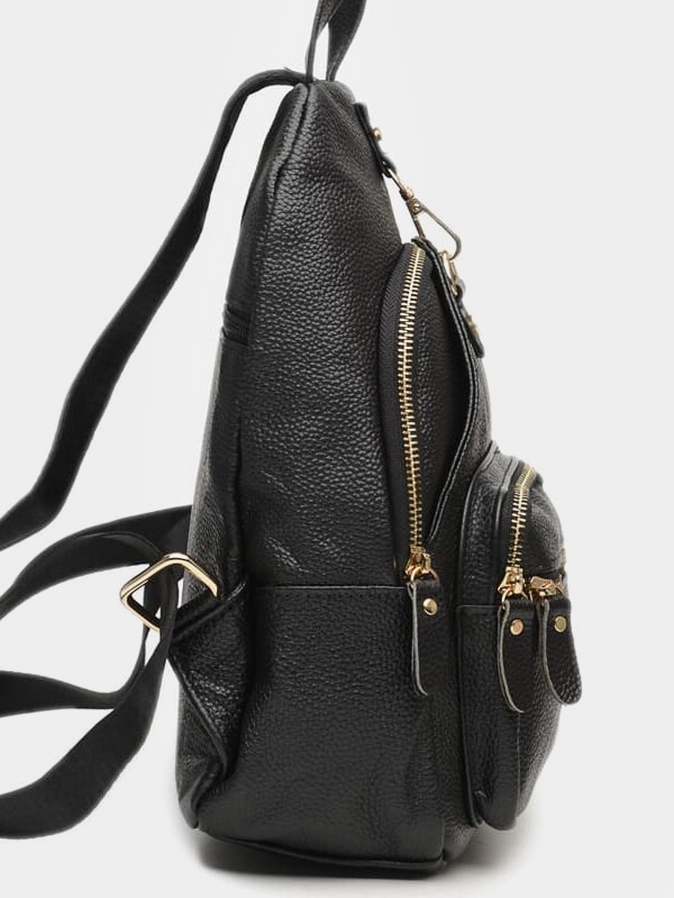 Повсякденний рюкзак Borsa Leather модель K1162-black Фото