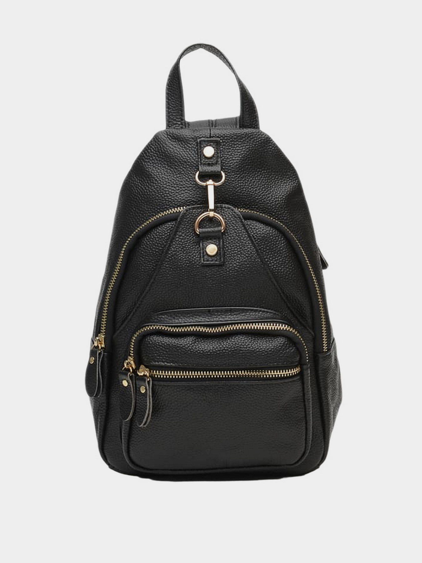 Повсякденний рюкзак Borsa Leather модель K1162-black Фото