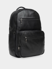 Рюкзак Borsa Leather модель K12626-black Фото