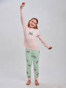 Пижама SMIL модель smil_104838-bledno-rozovyj Фото