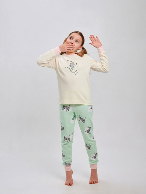 Пижама SMIL модель smil_104838-molocnyj Фото