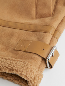 Дубленка H&M модель 74131 Фото