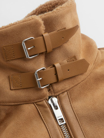 Дубленка H&M модель 74131 Фото