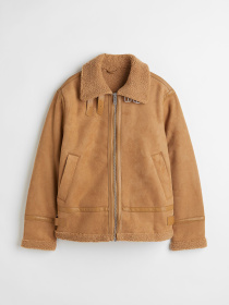 Дубленка H&M модель 74131 Фото