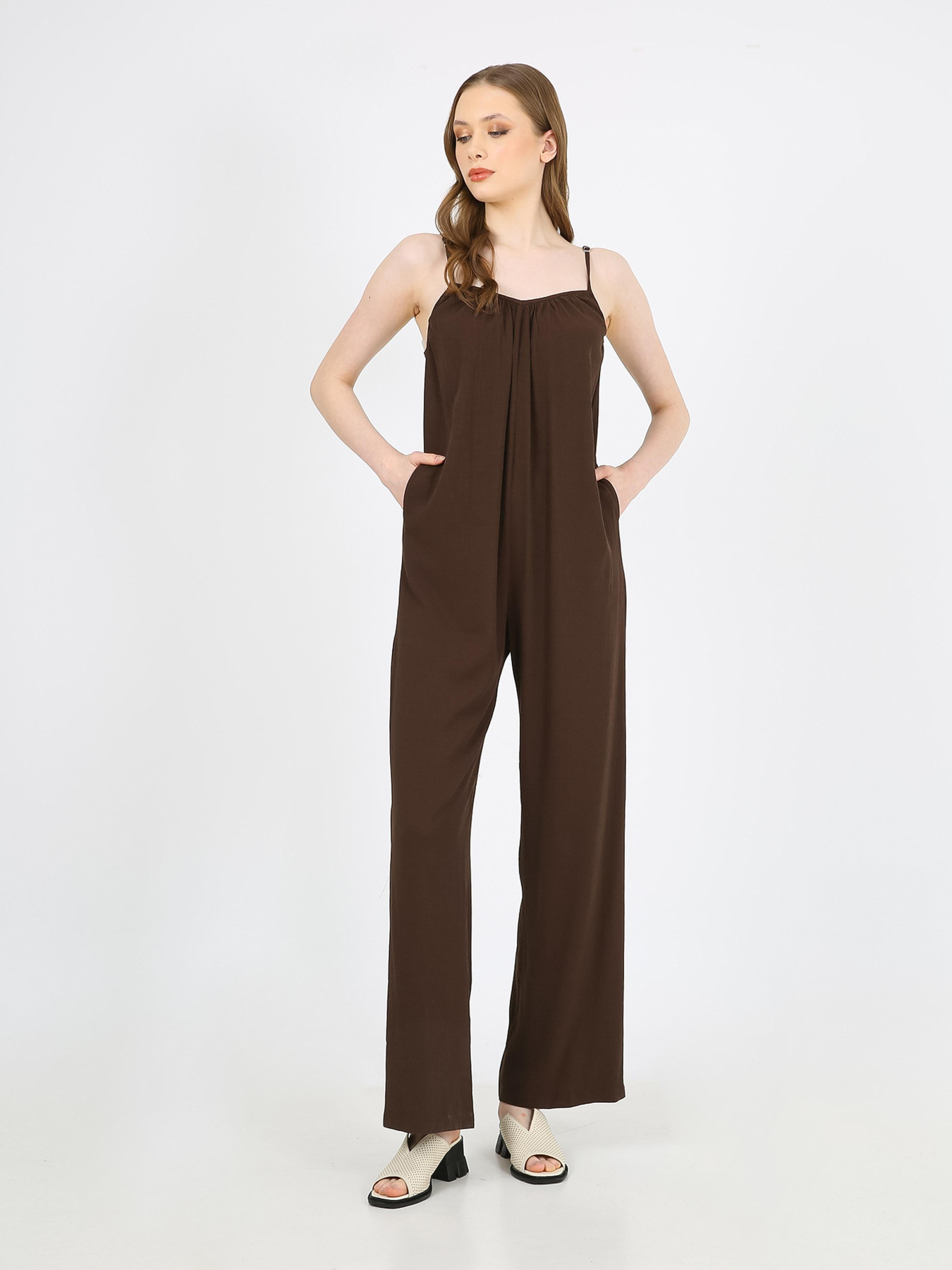 Комбінезон Casalini модель 232-CA-1999-2_коричневый Фото