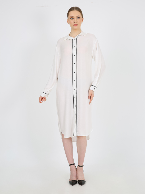 Платье миди Casalini модель 232-CA-1999-3_белый Фото