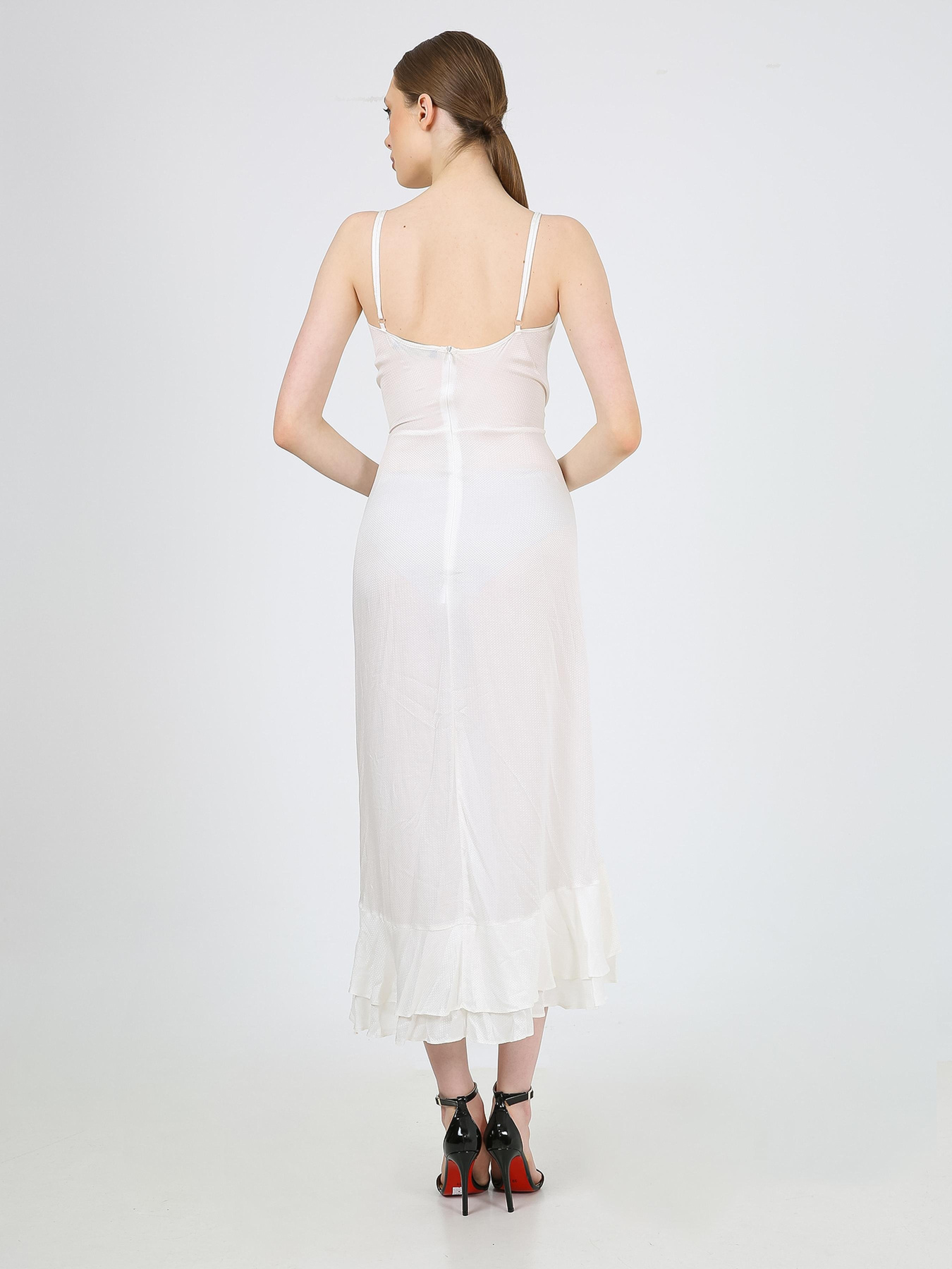 Сукня міді Casalini модель 232-CA-1999-6_белый Фото