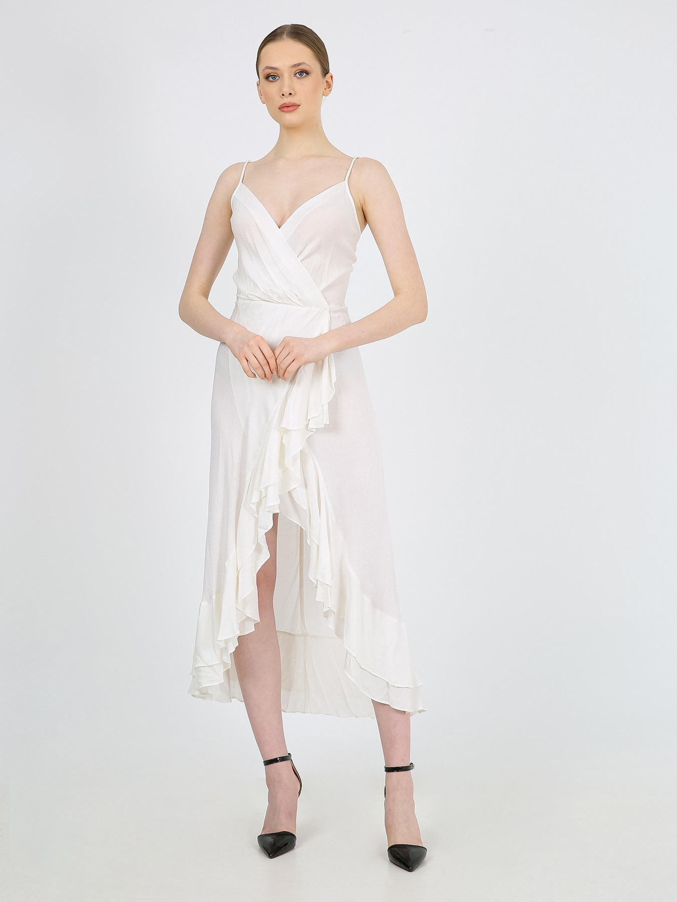 Сукня міді Casalini модель 232-CA-1999-6_белый Фото