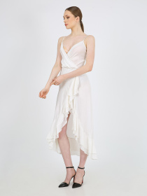 Сукня міді Casalini модель 232-CA-1999-6_белый Фото