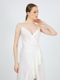 Сукня міді Casalini модель 232-CA-1999-6_белый Фото