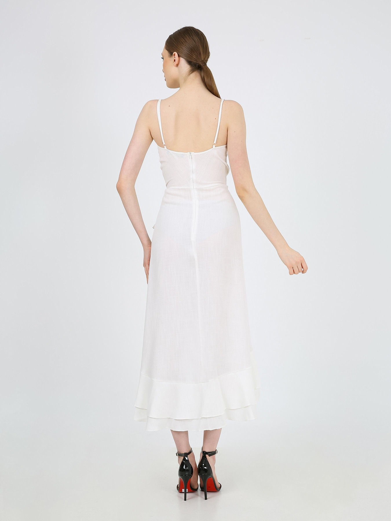 Сукня міді Casalini модель 232-CA-1999-6_молочный Фото