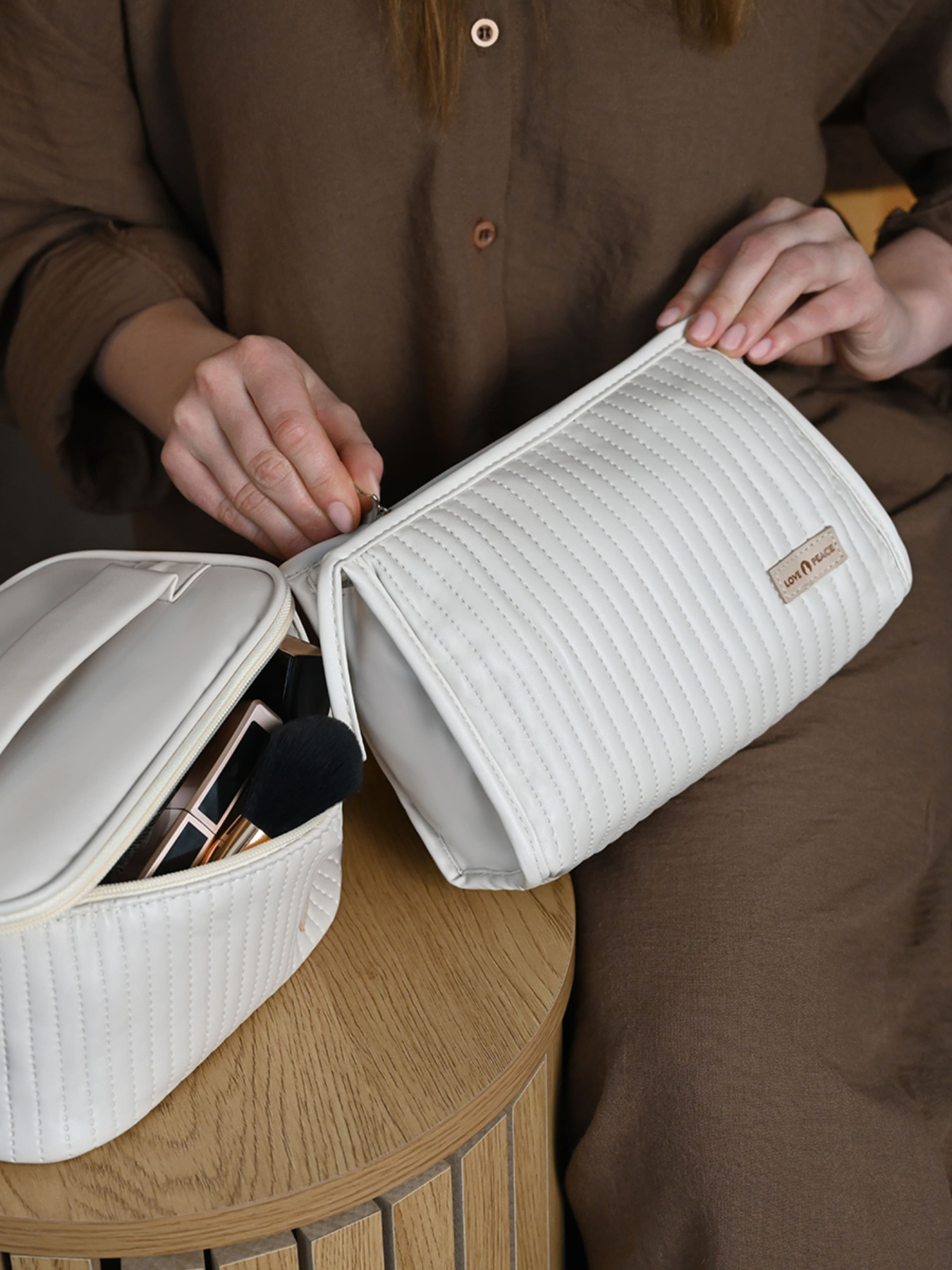 Косметичка MBM MY HOME модель TH-20 BEIGE Фото