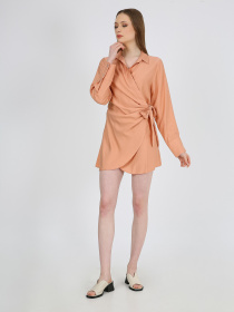 Сукня міні Casalini модель 232-CA-1999-8_пудра Сукня міні Casalini модель 232-CA-1999-8_пудра Фото