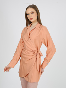 Сукня міні Casalini модель 232-CA-1999-8_пудра Сукня міні Casalini модель 232-CA-1999-8_пудра Фото