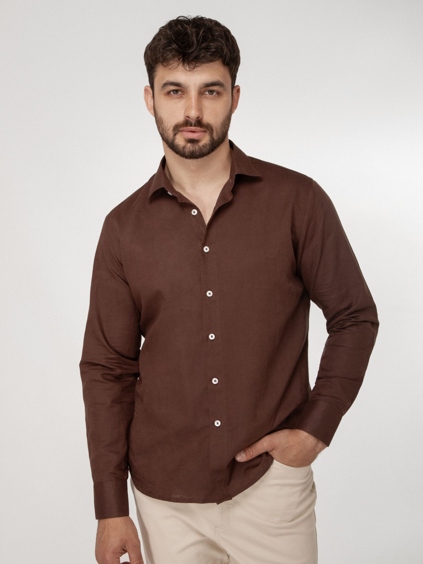 Сорочка повсякденна Andreas Moskin модель 452626335 Сорочка повсякденна Andreas Moskin модель 452626335 Фото