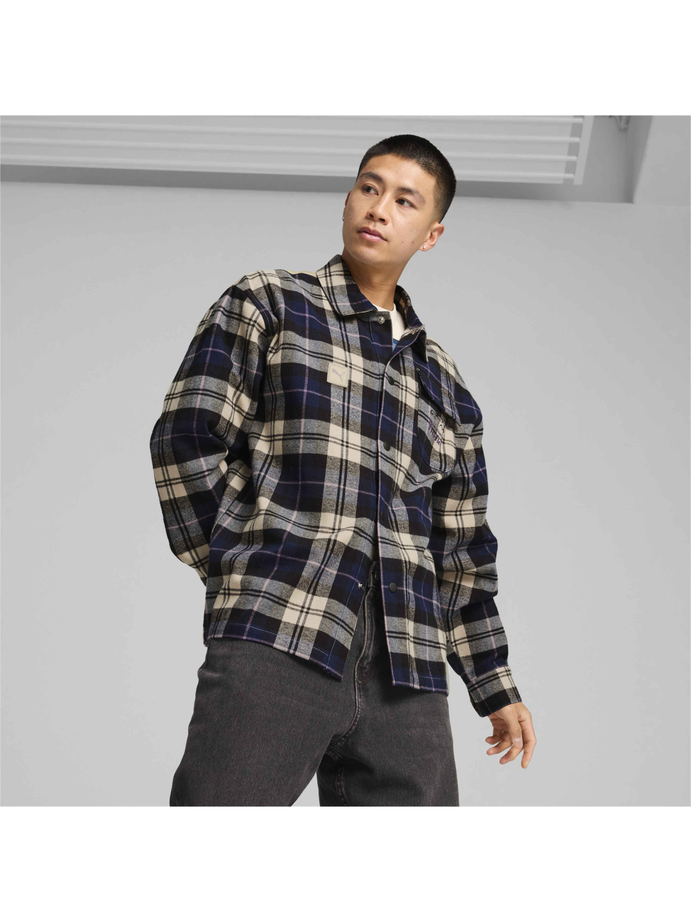 Рубашка PUMA Pl Statement Flanel Shirt модель 626364 Фото
