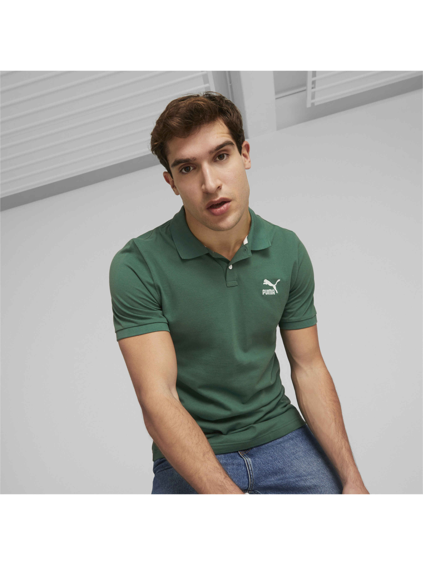 Поло PUMA Classics Polo модель 538066 Фото