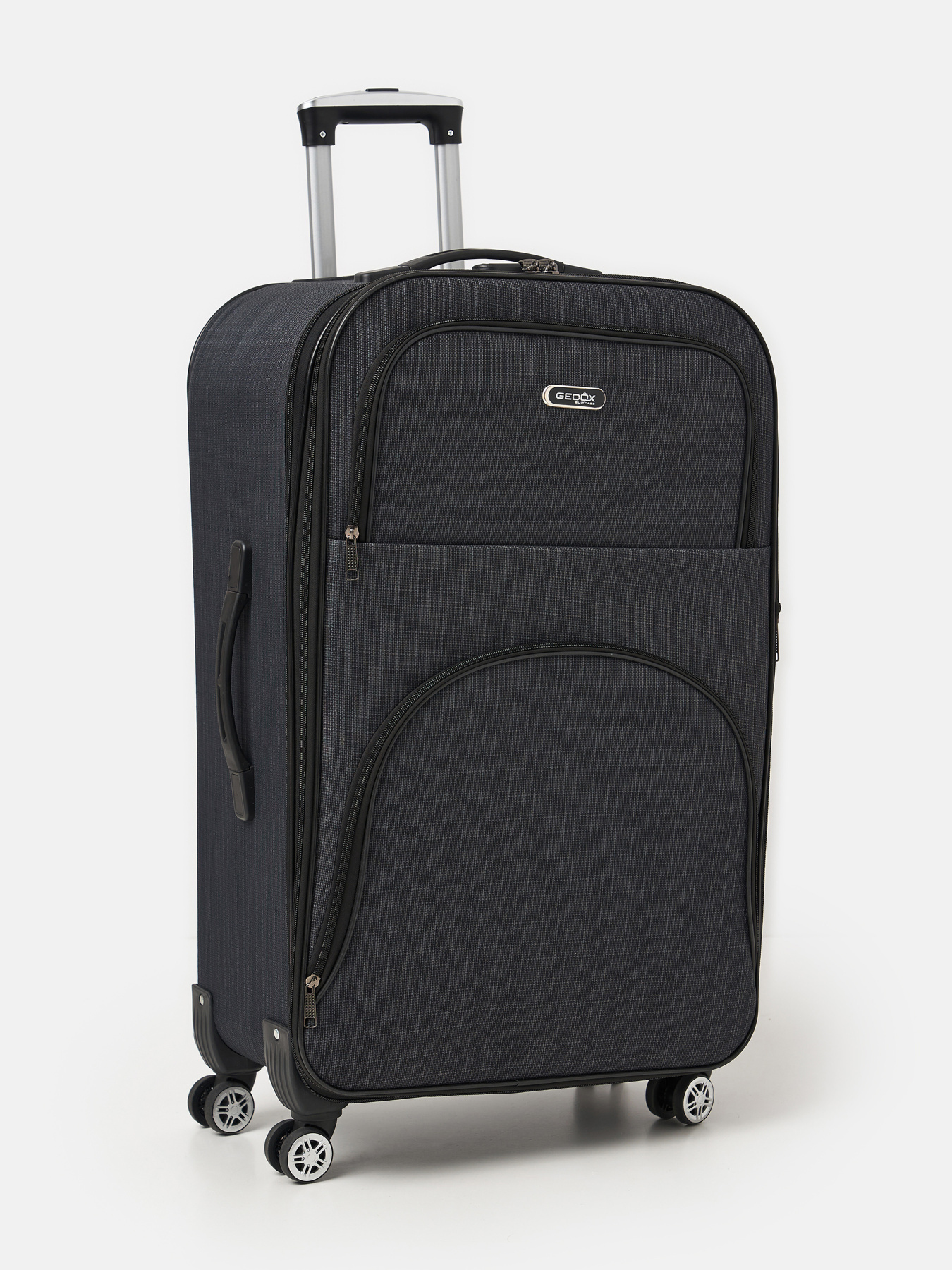 Чемодан Ricco Grande модель T1TEXT1000gray-XL Фото