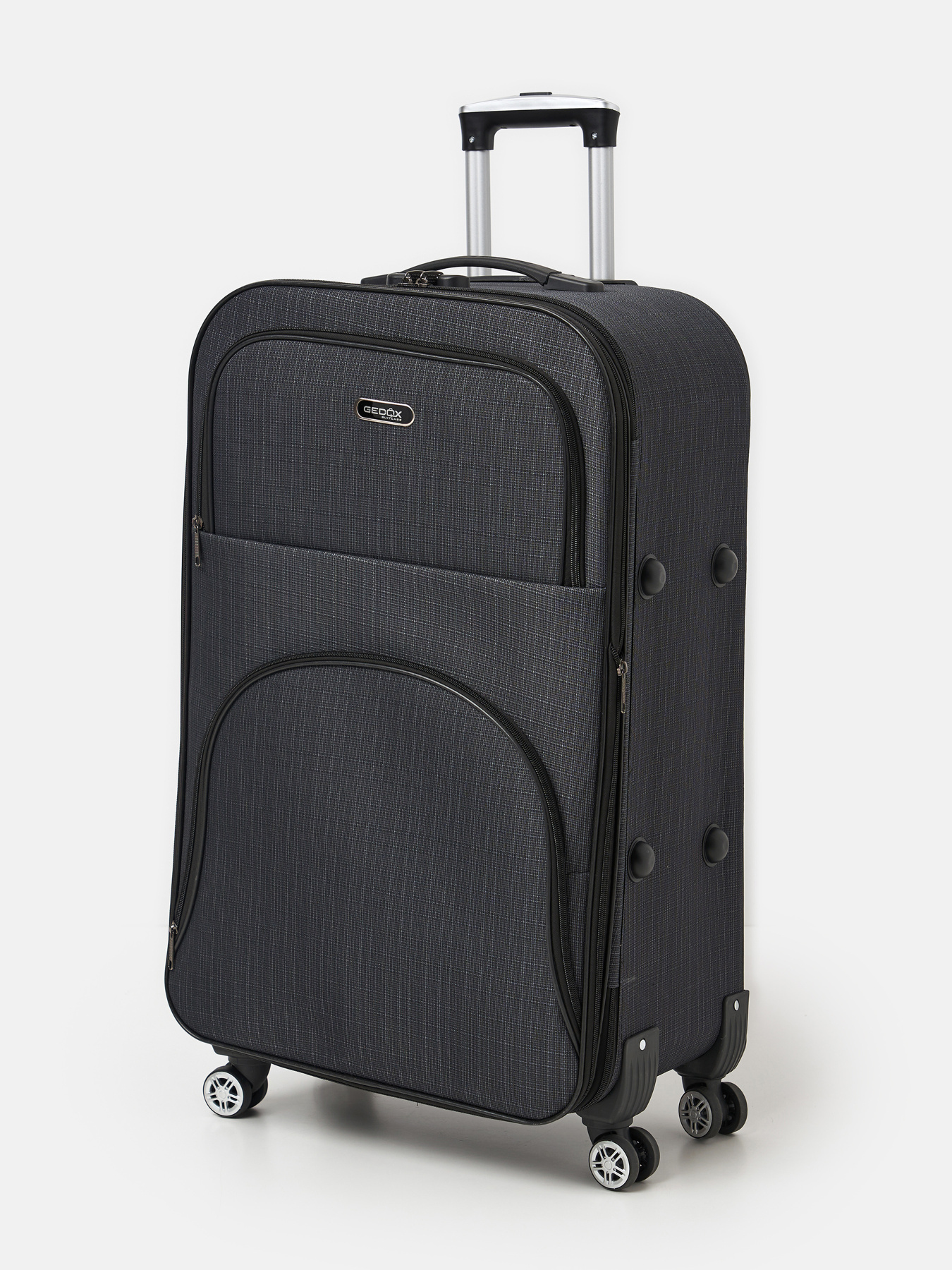 Чемодан Ricco Grande модель T1TEXT1000gray-XL Фото