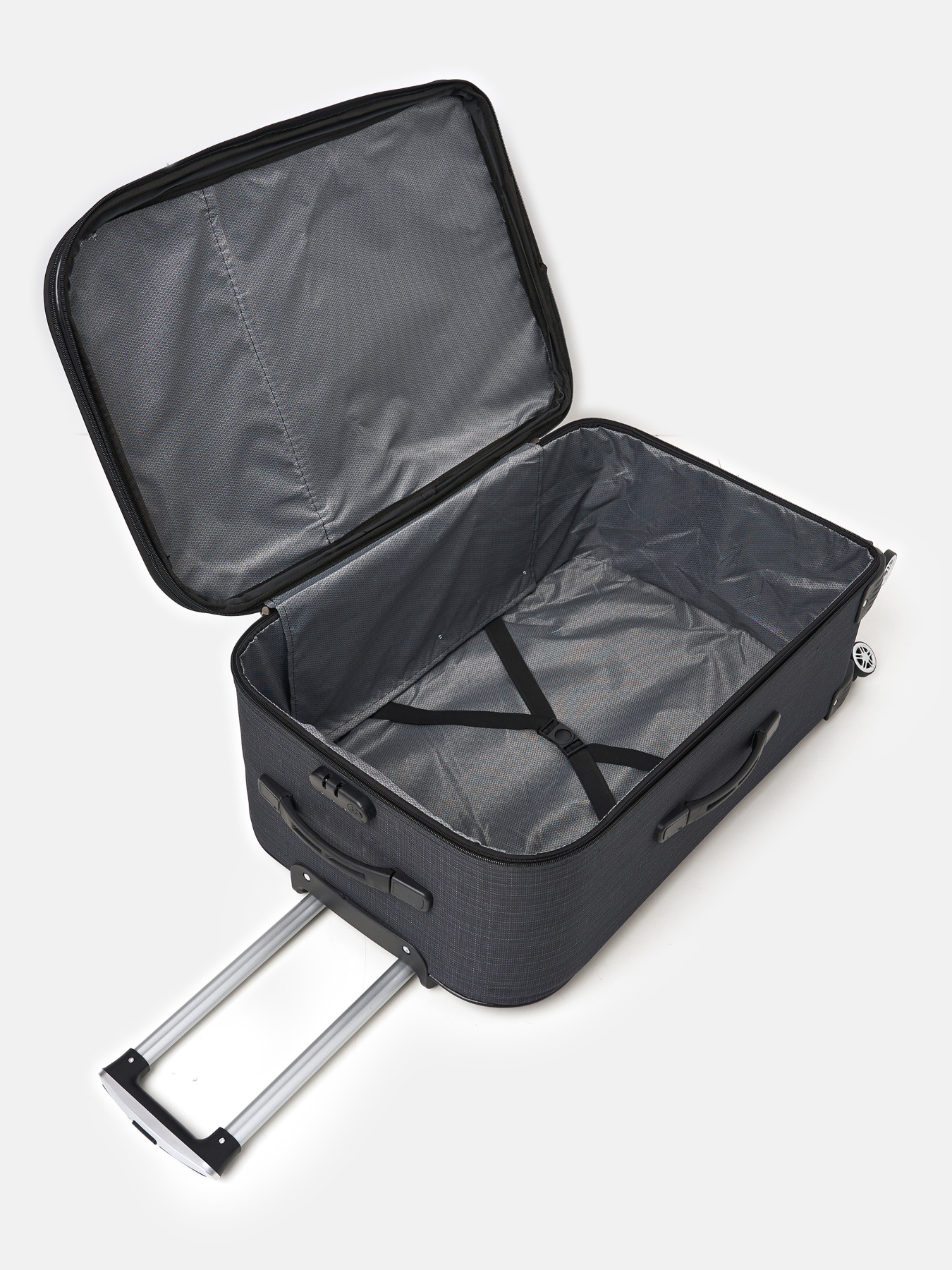 Чемодан Ricco Grande модель T1TEXT1000gray-XL Фото