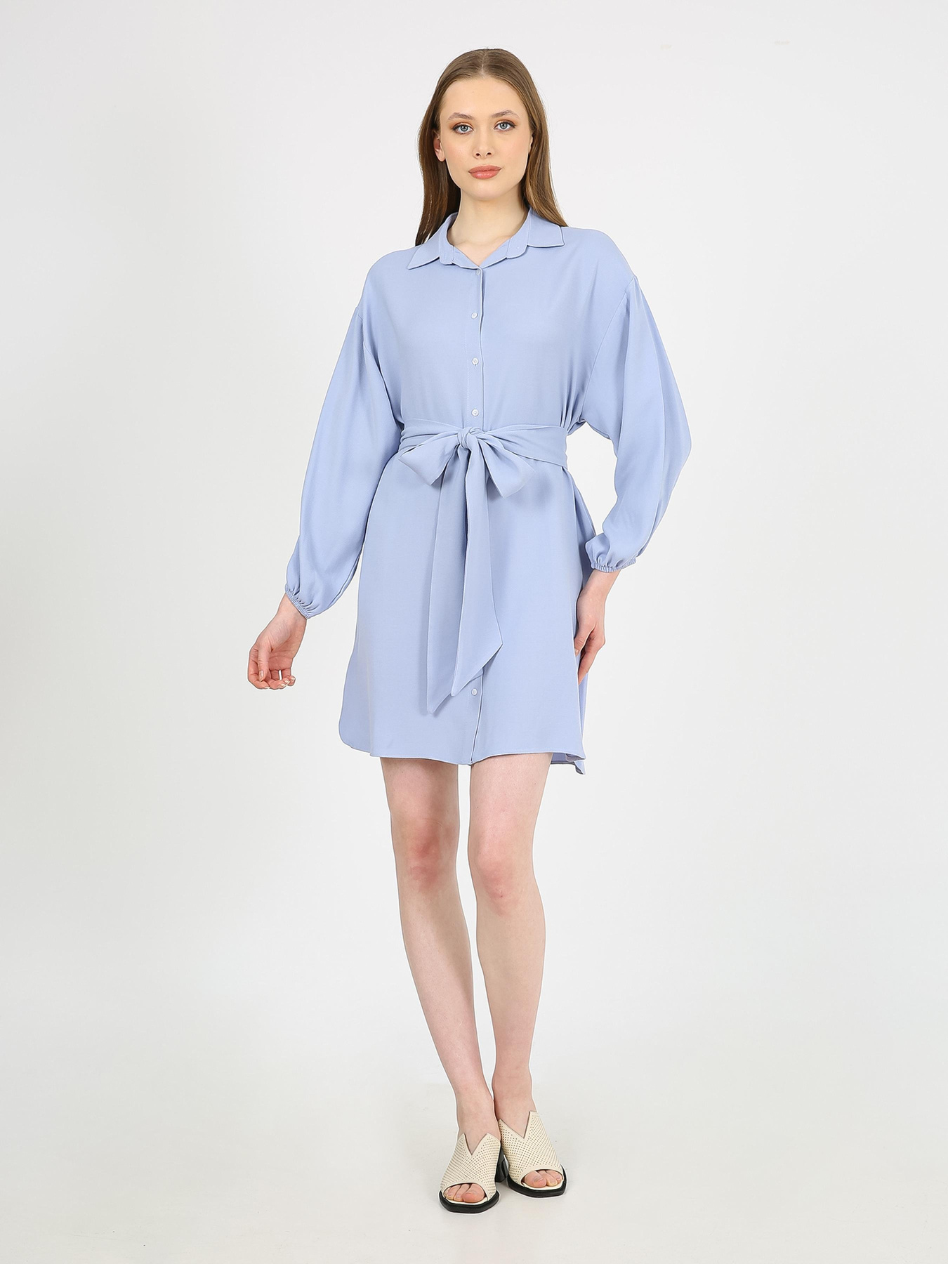 Сукня міні Casalini модель 232-CA-1999-9_голубой Фото