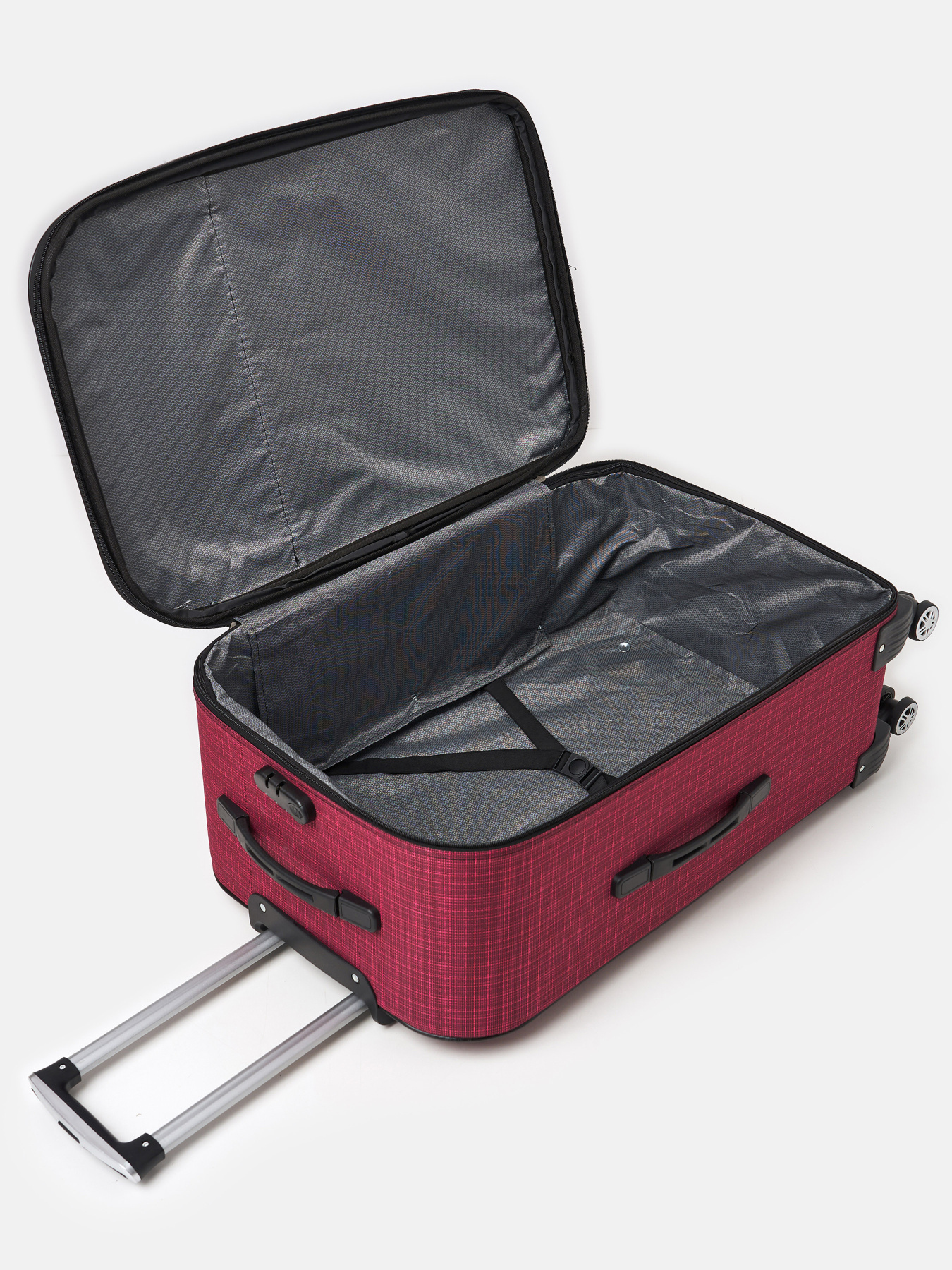 Чемодан Ricco Grande модель T1TEXT1000pink-XL Фото