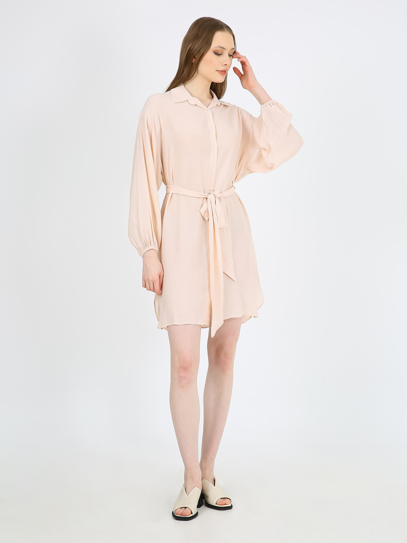 Сукня міні Casalini модель 232-CA-1999-9_пудра Фото