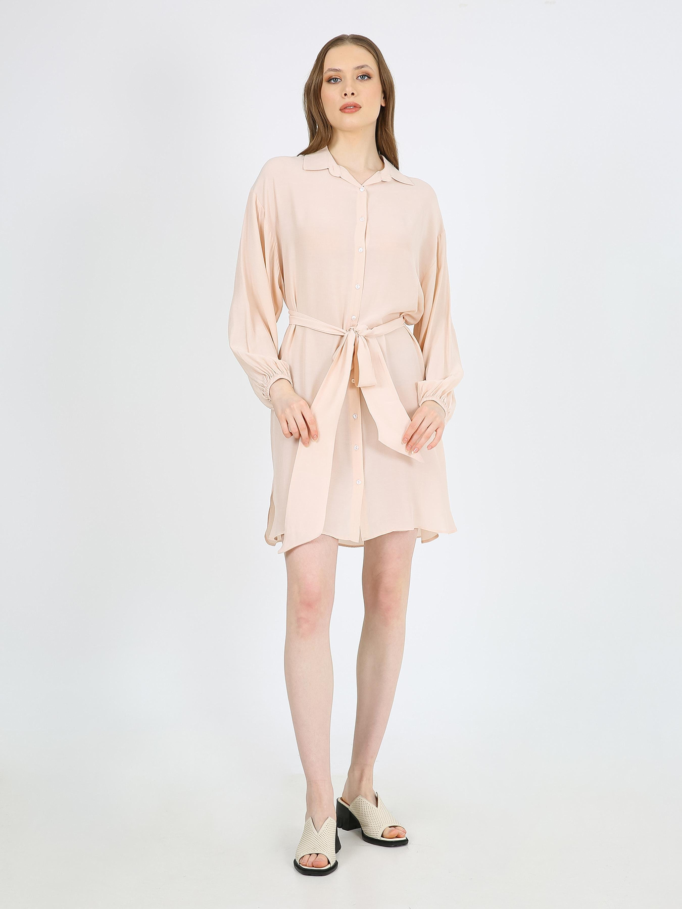 Сукня міні Casalini модель 232-CA-1999-9_пудра Фото