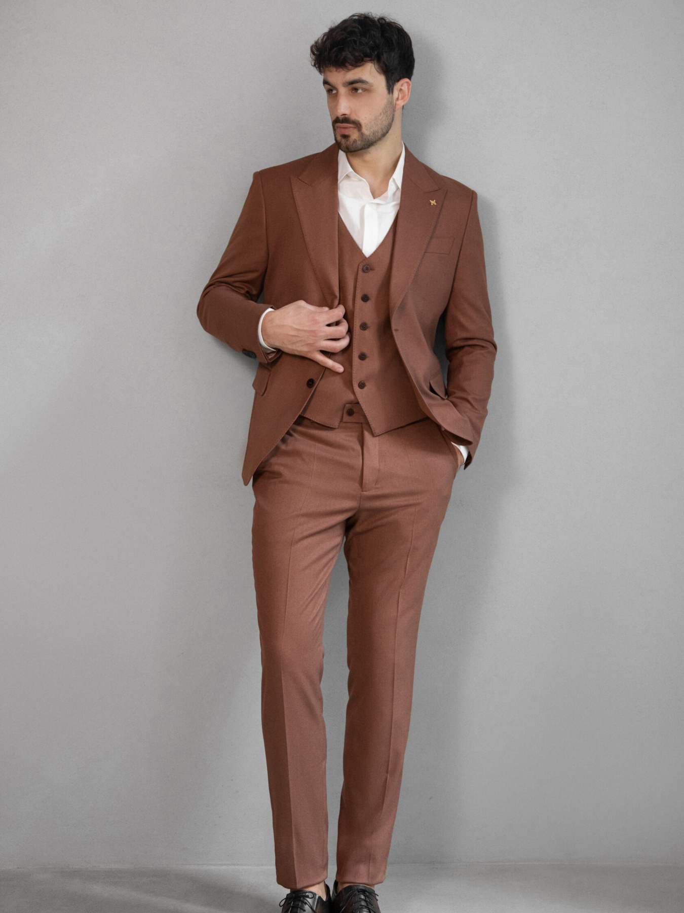 Діловий костюм Andreas Moskin модель 87697645343 Фото