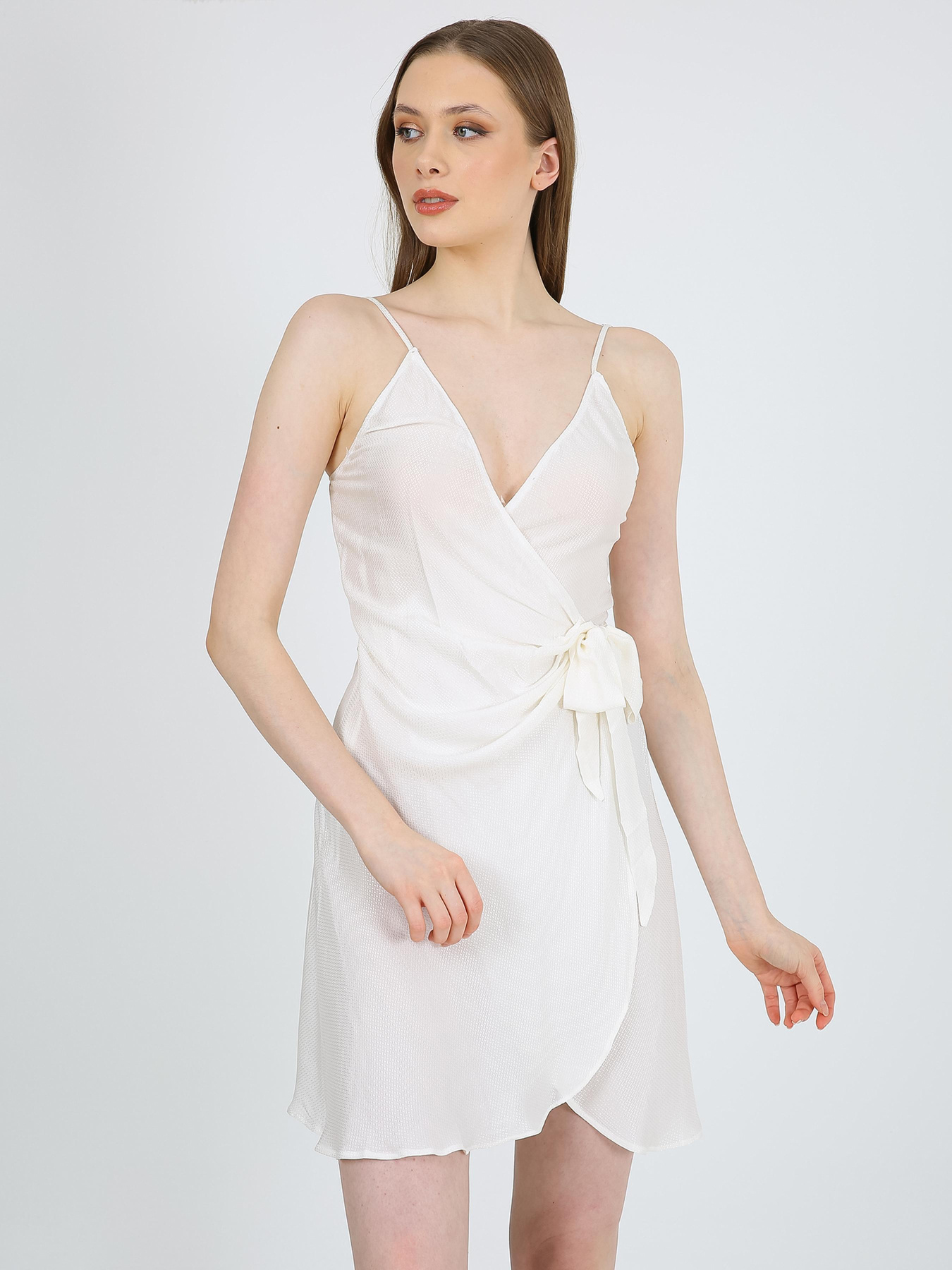 Платье мини Casalini модель 232-CA-1999-14_белый Фото