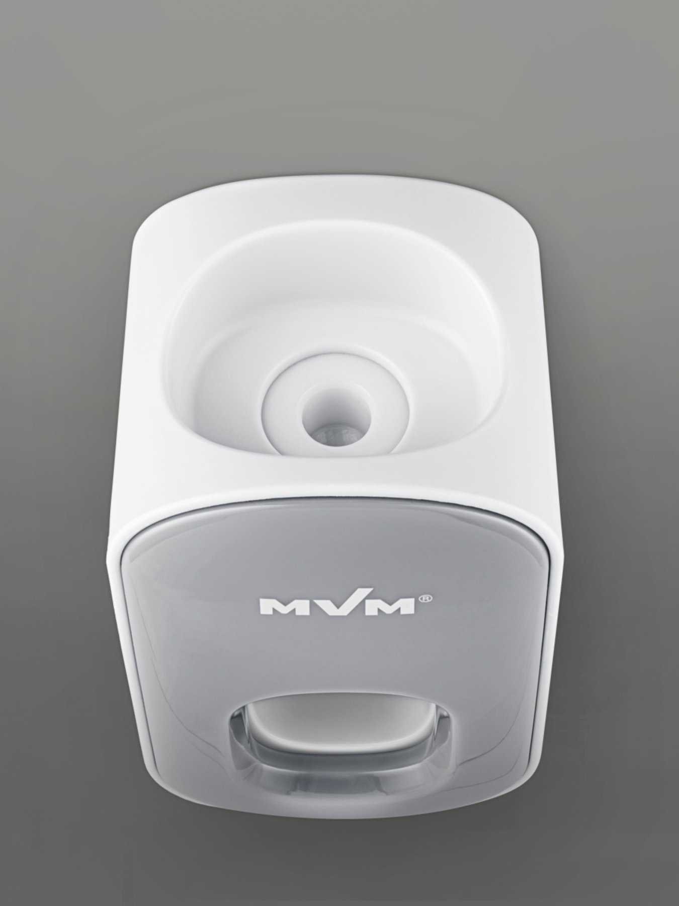 Тримач-диспенсер для зубної пасти клейкий сірий MBM HOME модель BP-24 WHITE/GRAY Фото