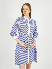 Сукня міні Casalini модель 232-CA-1999-16_синий_белый Фото