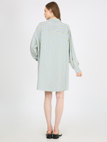 Платье мини Casalini модель 232-CA-1999-18_голубой Фото