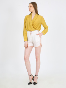 Боді Casalini Модель 232-CA-2827_горчичный Фото