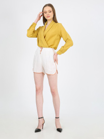 Боді Casalini модель 232-CA-2827_горчичный Боді Casalini модель 232-CA-2827_горчичный Фото