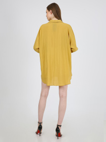 Туника Casalini модель 232-CA-2828_горчичный Фото