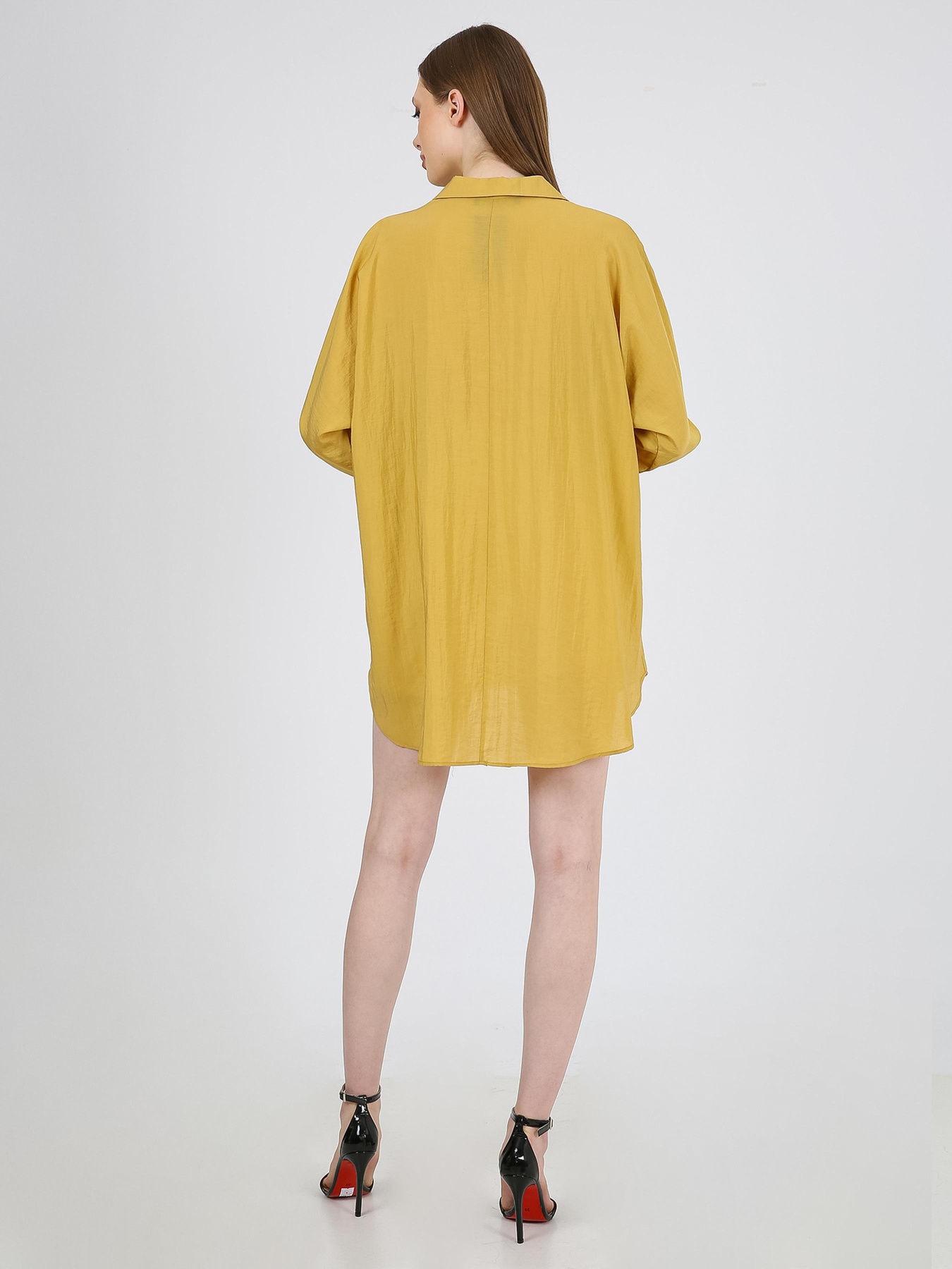 Туніка Casalini модель 232-CA-2828_горчичный Фото