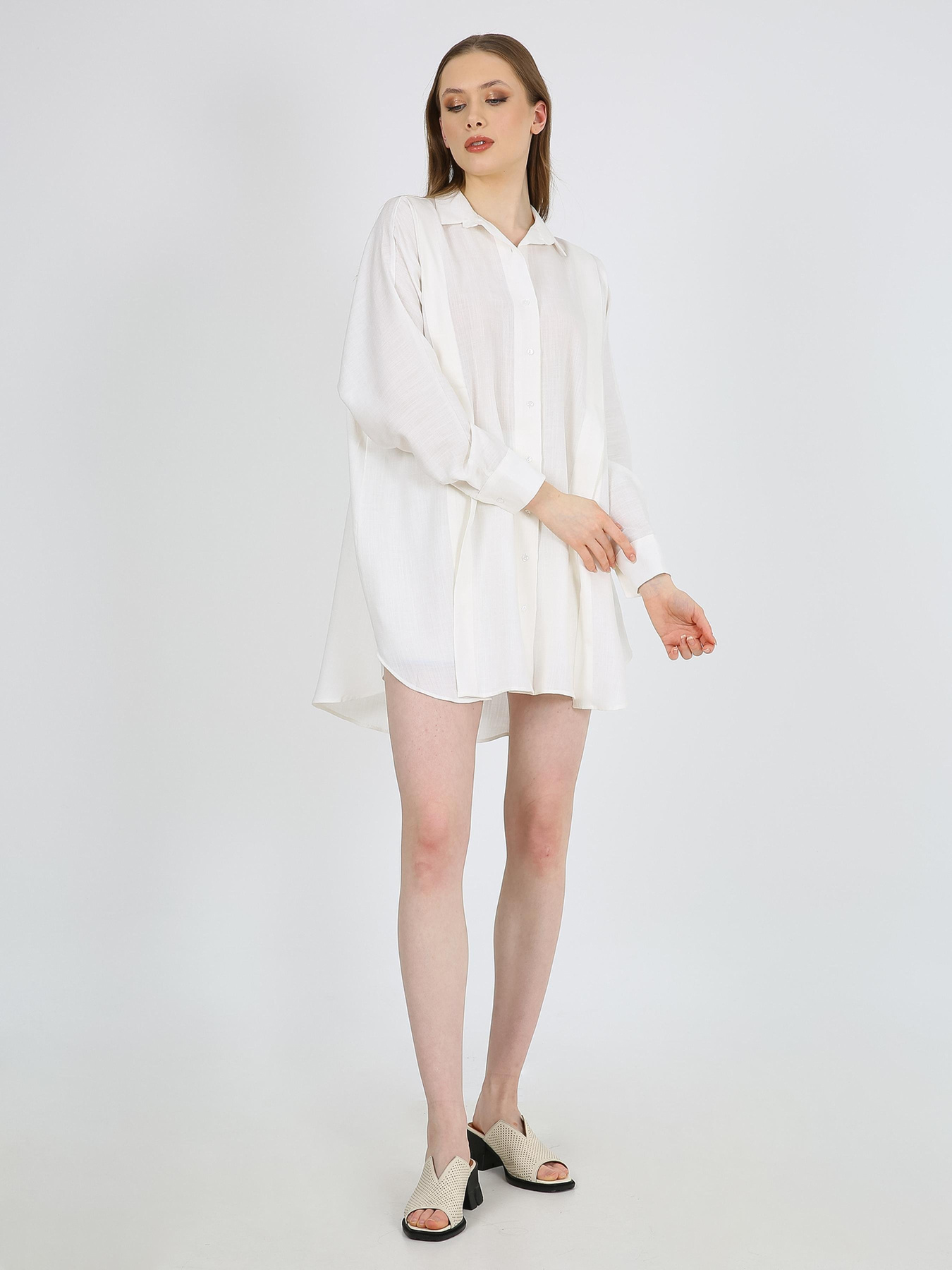 Туника Casalini модель 232-CA-2828_молочный Фото