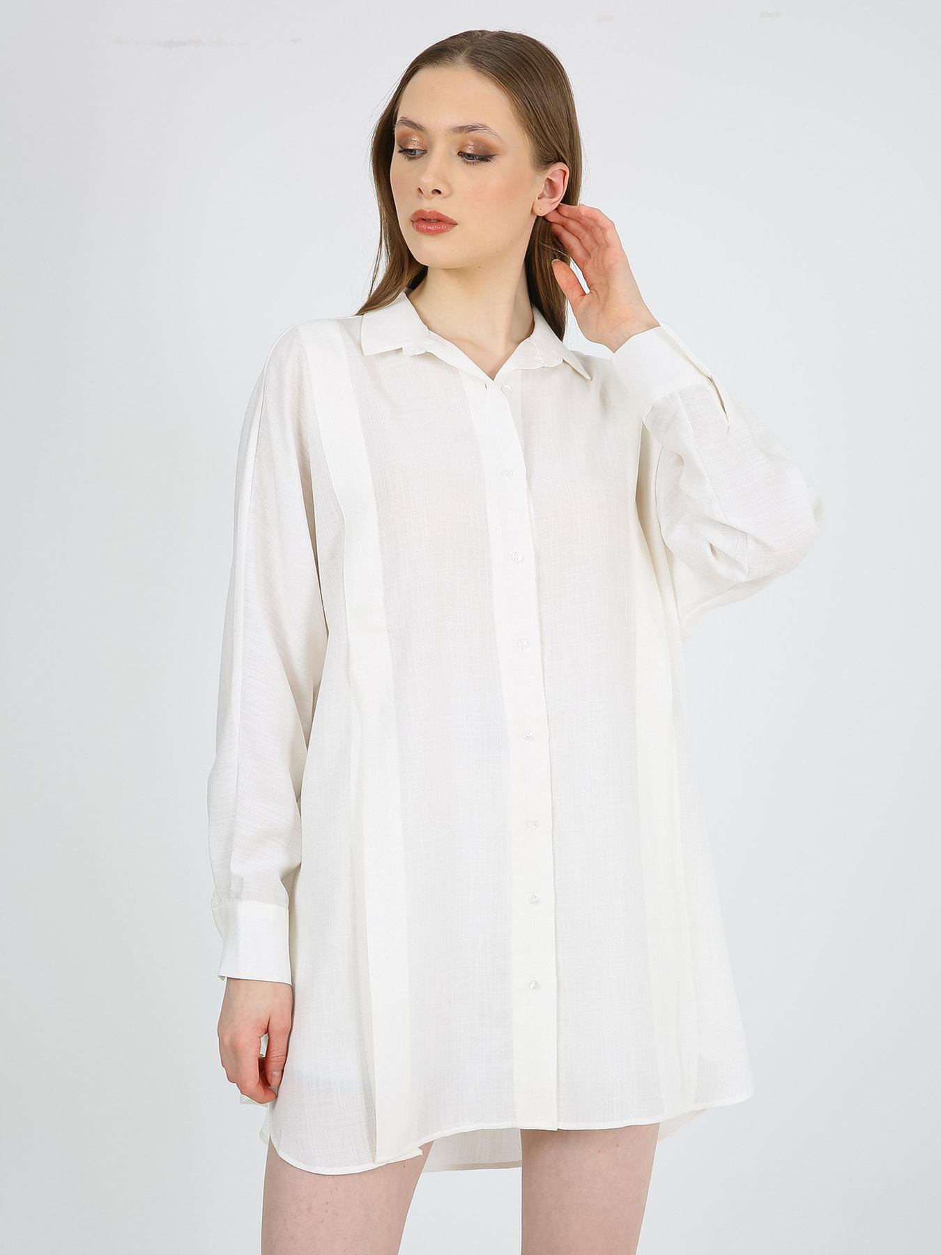 Туніка Casalini модель 232-CA-2828_молочный Фото