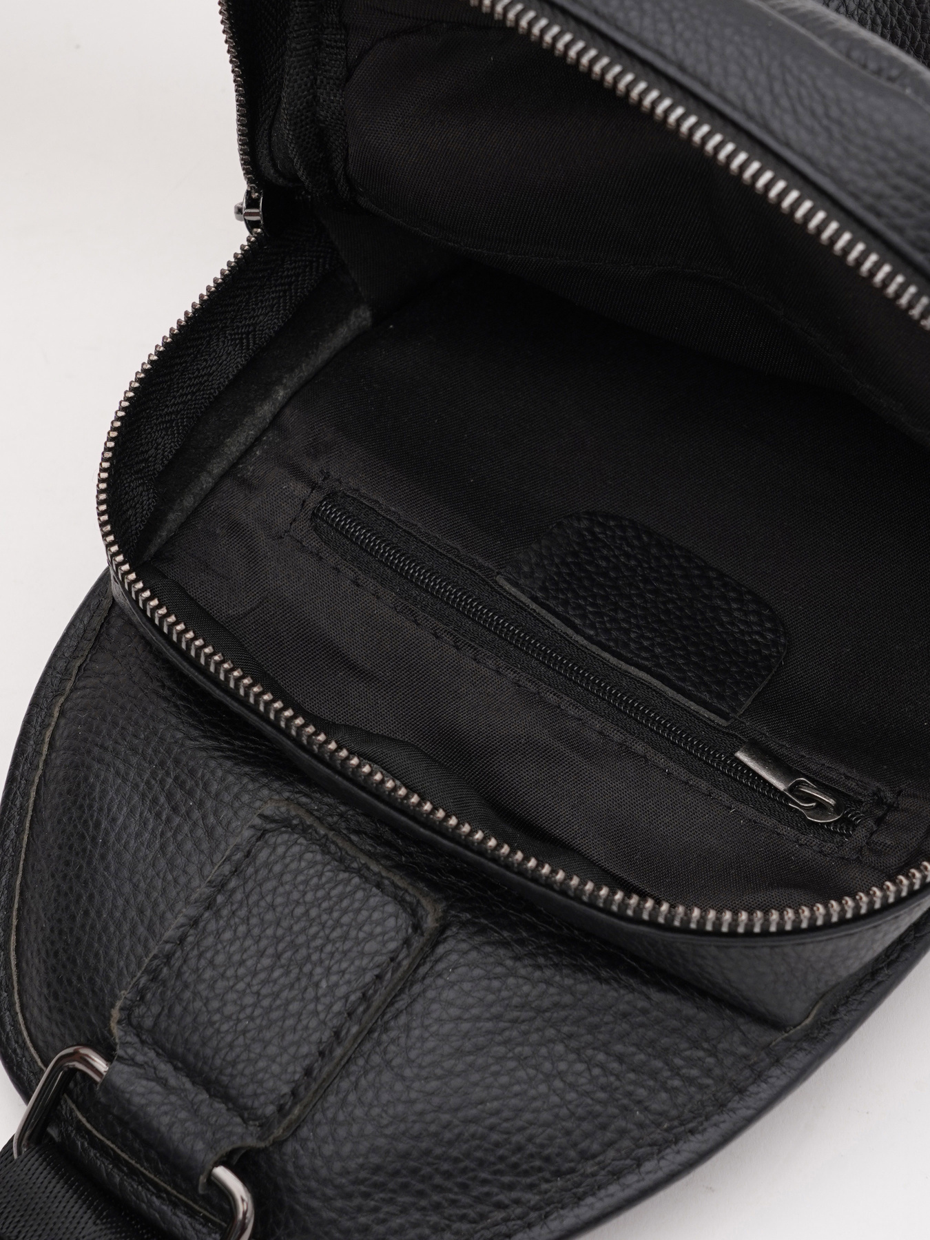 Рюкзак Borsa Leather модель K1a1003bl-black Фото