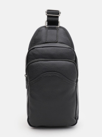 Рюкзак Borsa Leather модель K1a1003bl-black Фото