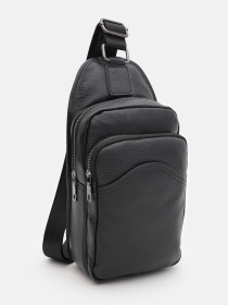 Повсякденний рюкзак Borsa Leather модель K1a1003bl-black Фото