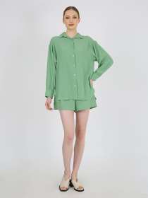 Рубашка Casalini модель 242-CA-2999-203_зеленый Фото