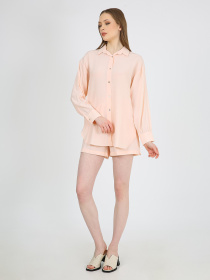 Рубашка Casalini модель 242-CA-2999-203_пудра Фото