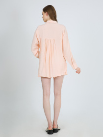 Рубашка Casalini модель 242-CA-2999-203_пудра Фото