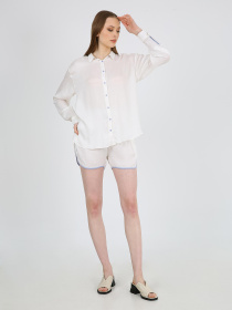 Рубашка Casalini модель 242-CA-2999-204_белый_голубой Фото